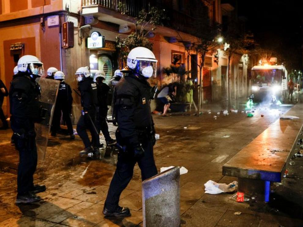 Segunda noche sin toque de queda en Barcelona