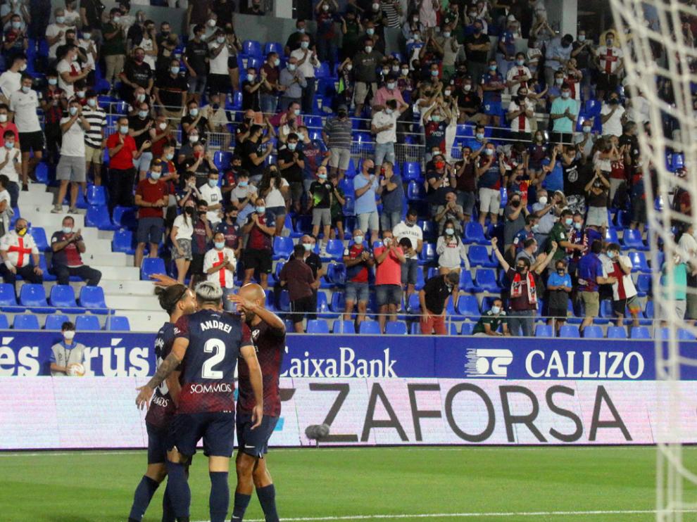 El Huesca se ha impuesto al Cartagena por dos goles
