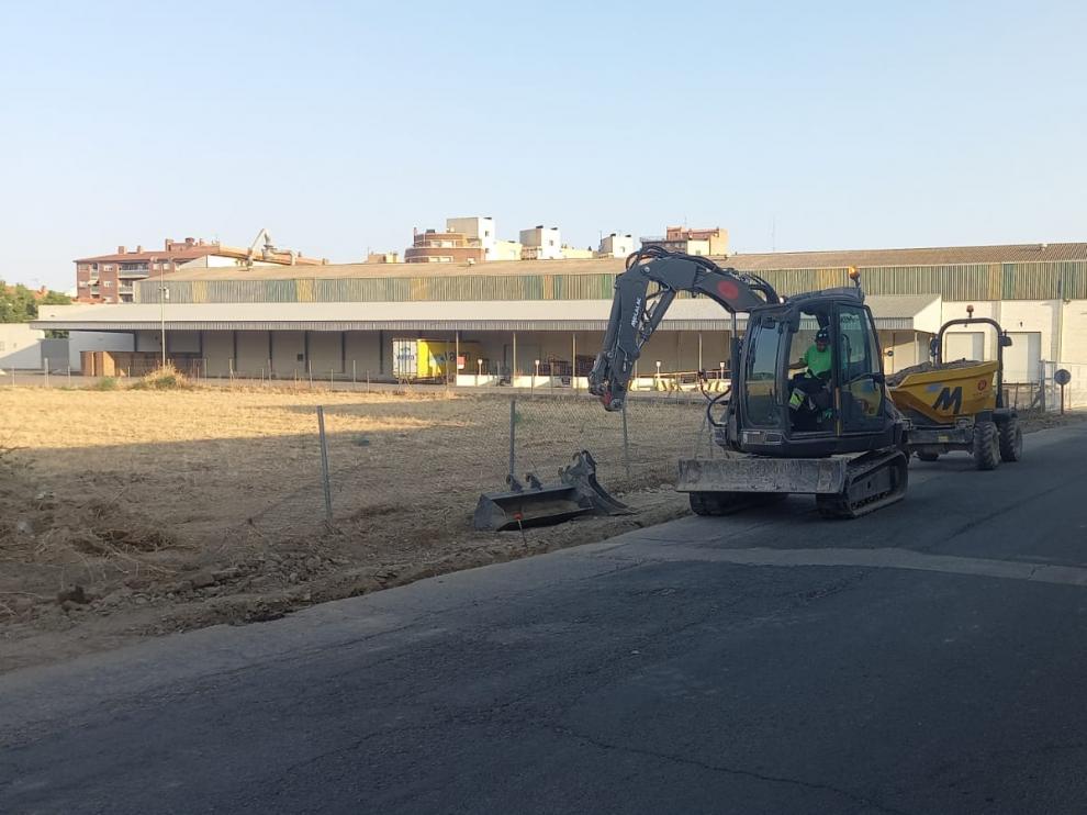 Comienzan las obras en el Camino Torrente de Fraga