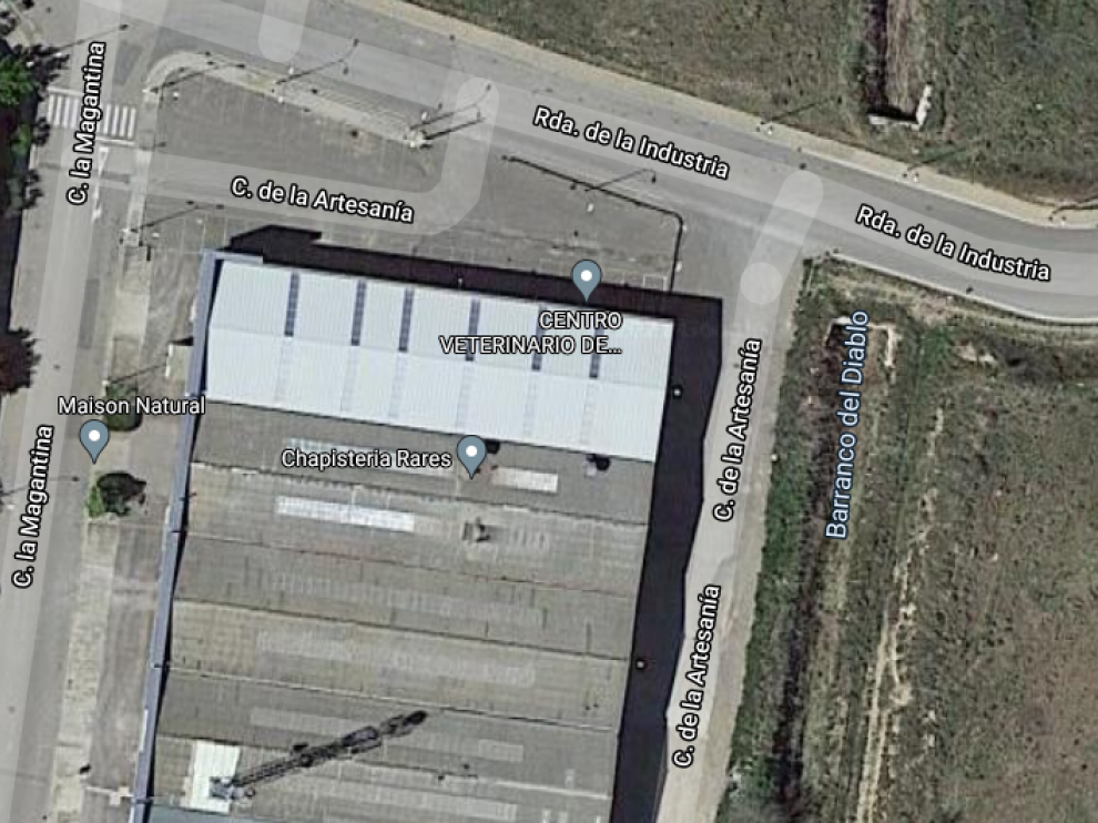Tramo de Ronda Industria que estará cortada al tráfico este jueves y viernes