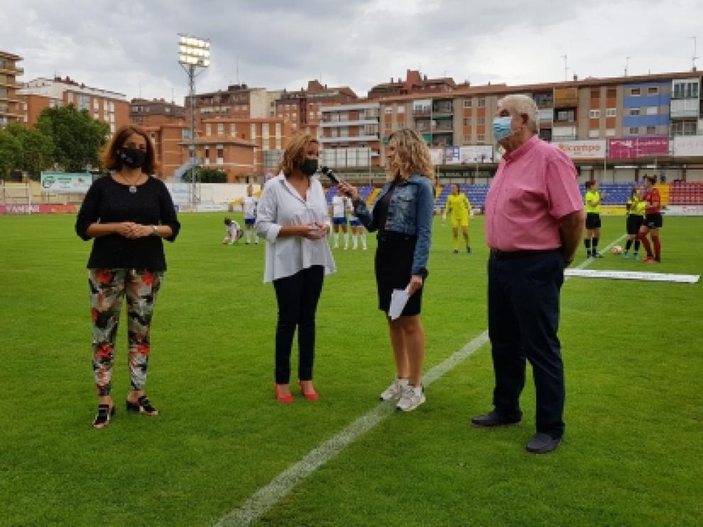 Mayte Pérez durante el II Torneo Andrea Esteban