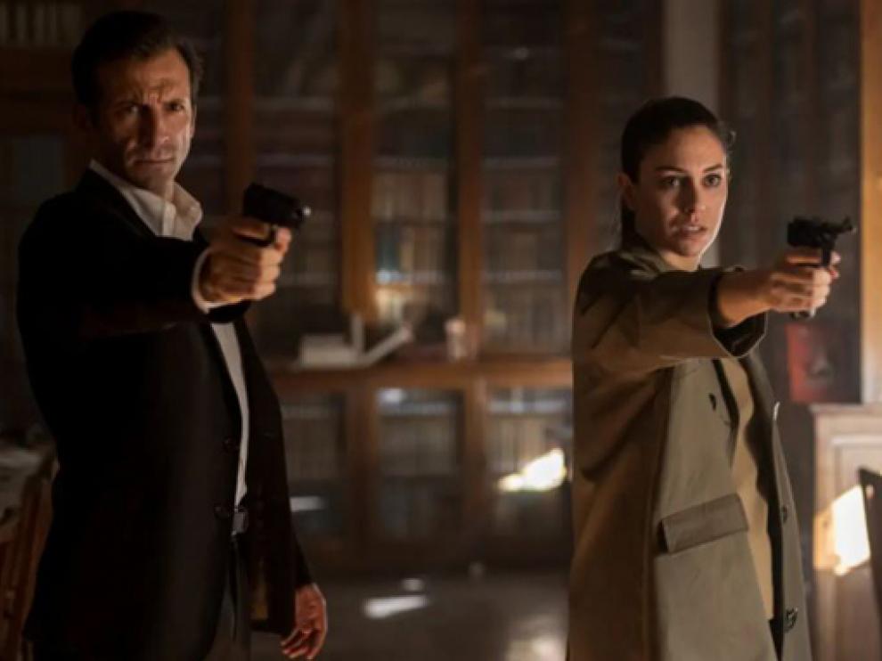 Iván Marcos y Blanca Suárez en Jaguar.