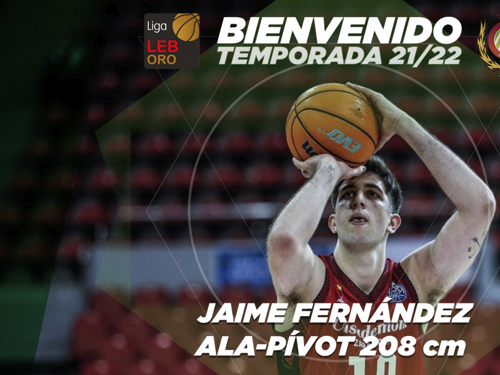 Jaime Fernández, nuevo jugador del Levitec Huesca.