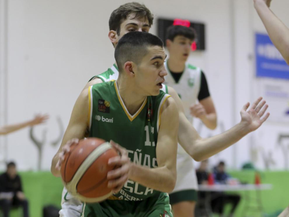 Pablo Gella, en un partido de hace un par de temporadas en el Peñas Center.