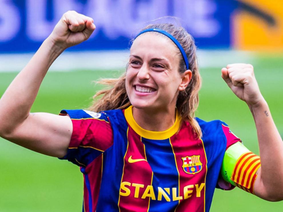 Alexia Putellas fue elegida mejor futbolista eueopea de la UEFA.