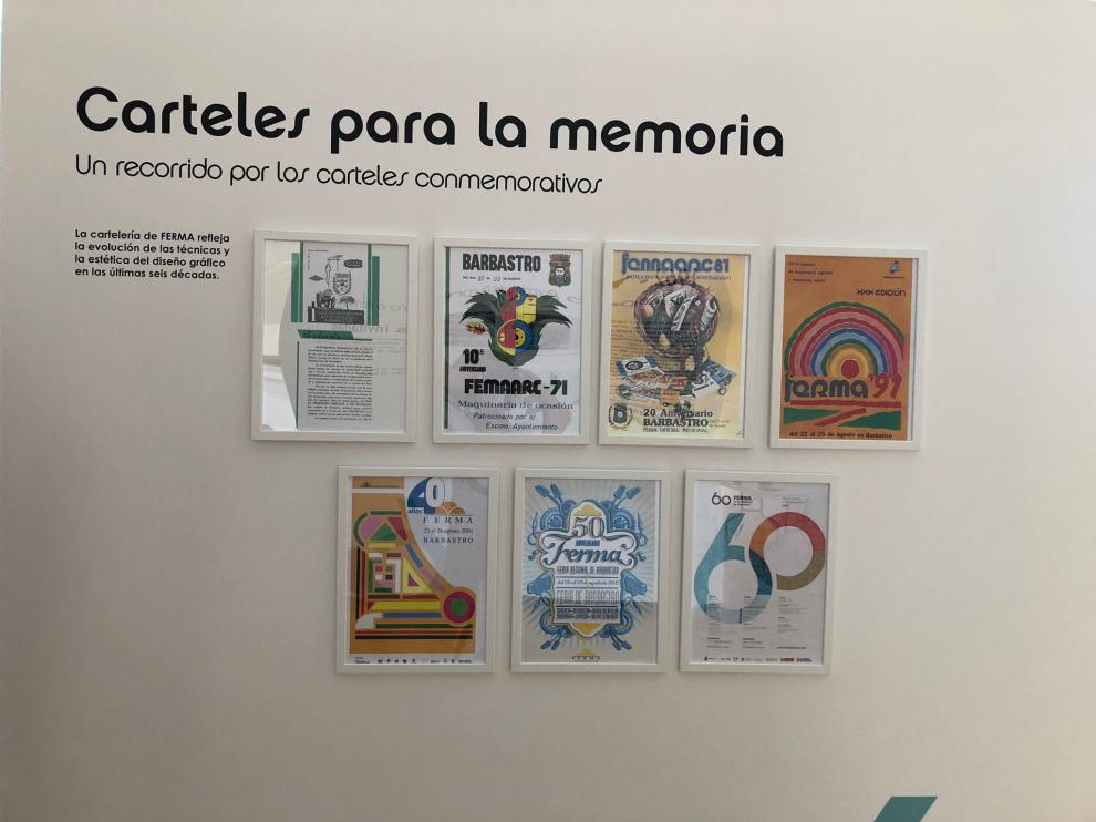 Algunos de los carteles que se podrán disfrutar en una de las exposiciones de FERMA 2021