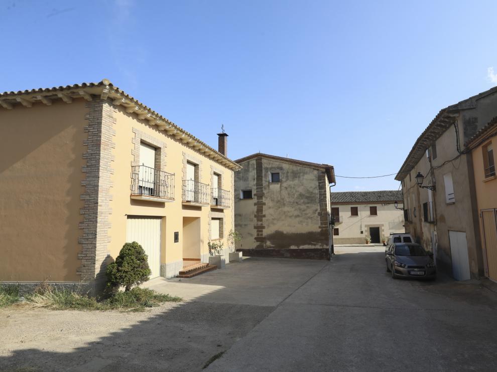 Avenida central de Banariés, municipio incorporado de Huesca.