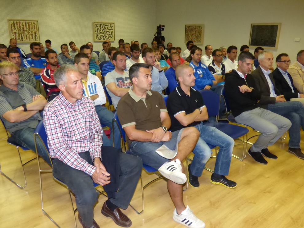 Imagen de un curso de entrenadores celebrado en Barbastro.