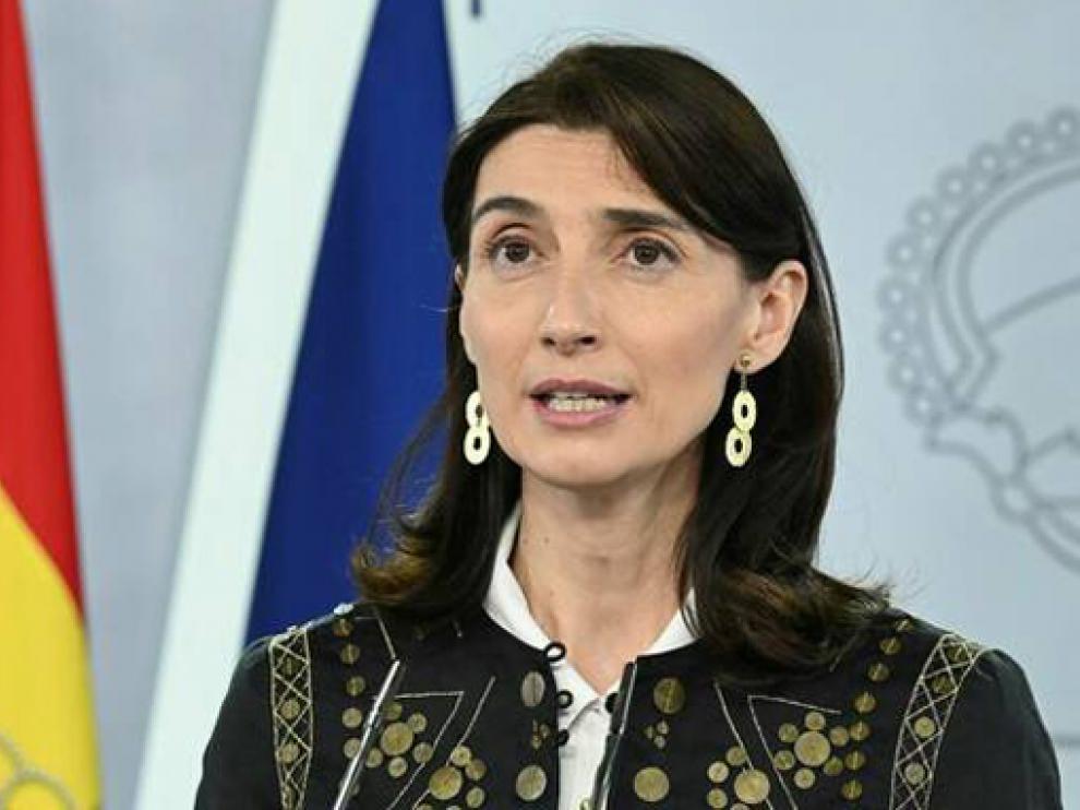 La ministra de Justicia, Pilar Llop