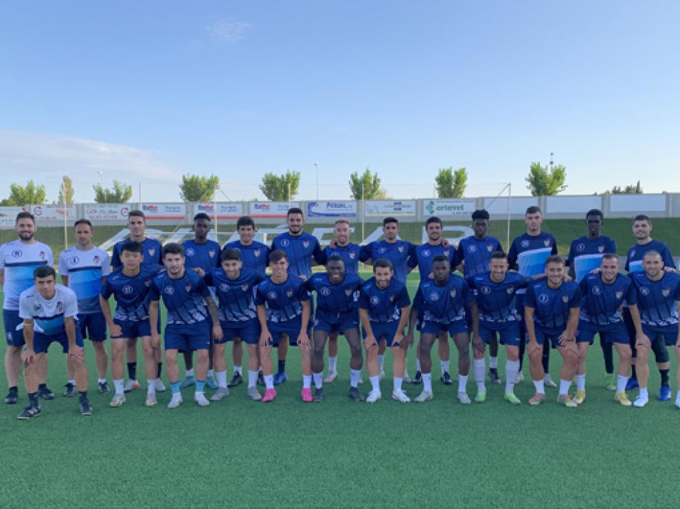 La plantilla del Club Deportivo Binéfar para la temporada 2021/2022.