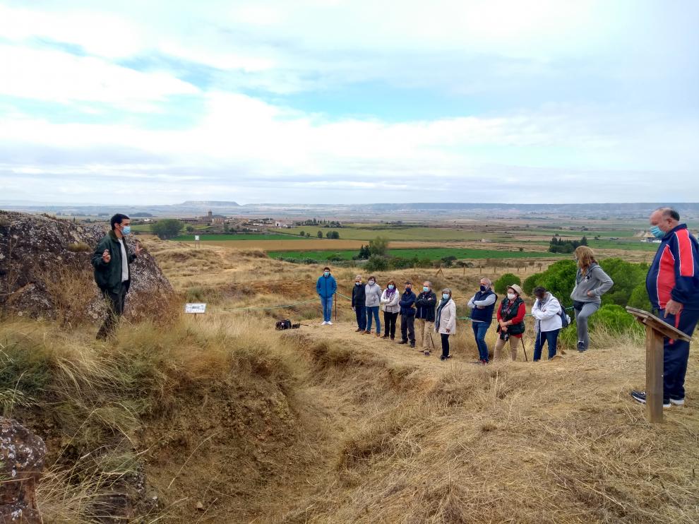 Las visitas son guiadas por miembros del Grupo de Investigación de Espacios de la Guerra Civil.
