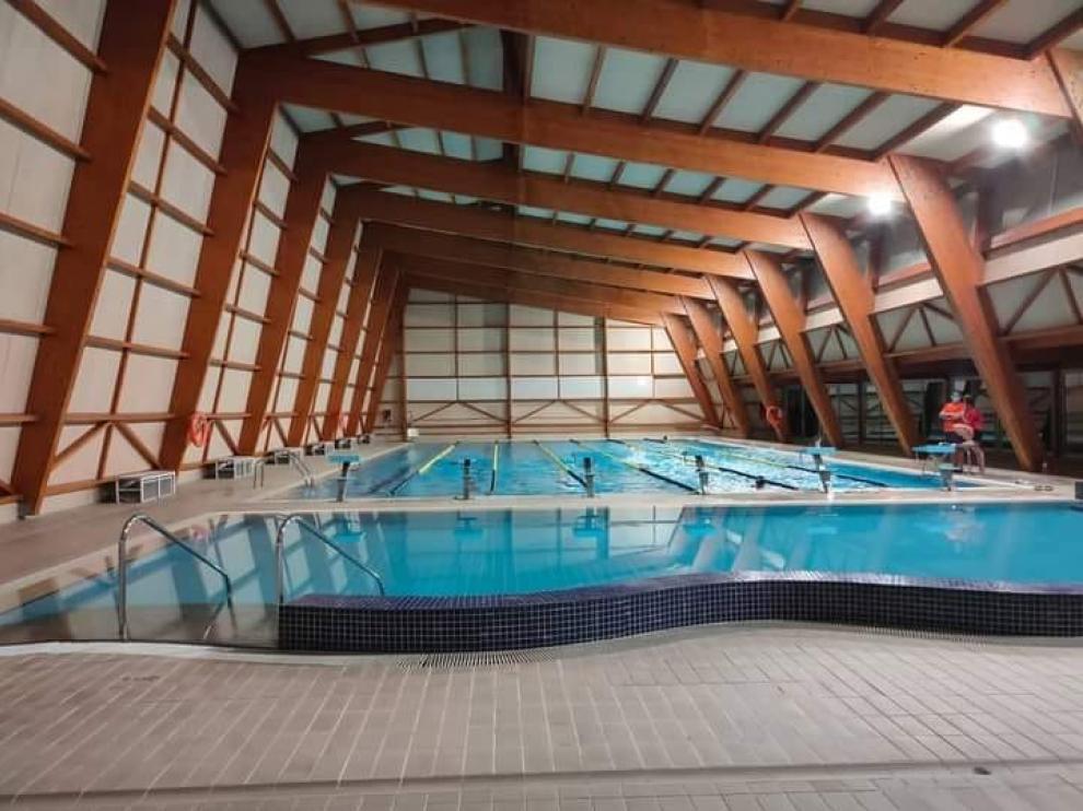 Piscina cubierta de Fraga
