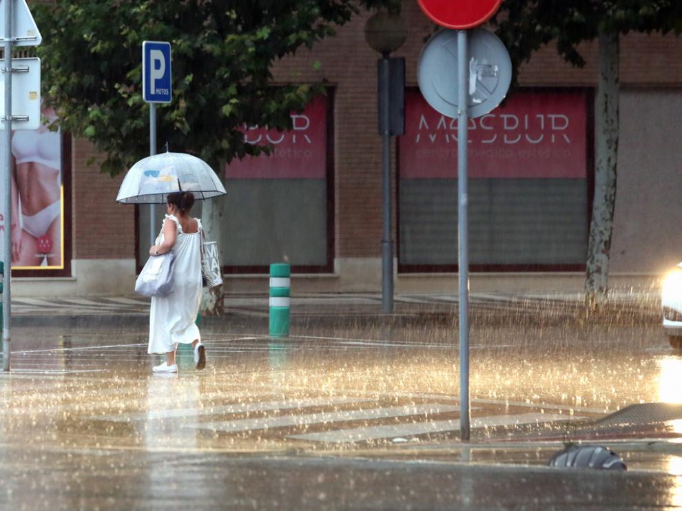 Según Aemet los avisos por lluvias y tormentas continuarán el jueves en el Pirineo