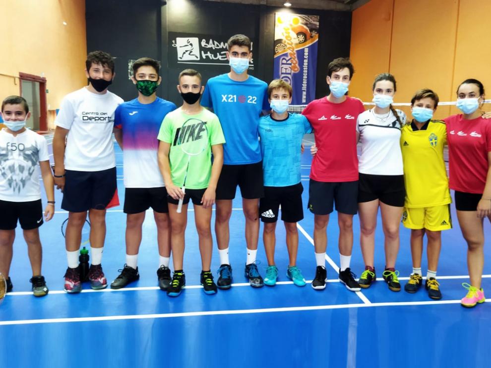 Casi todos los jugadores que compiten este fin de semana, ayer, en el entrenamiento