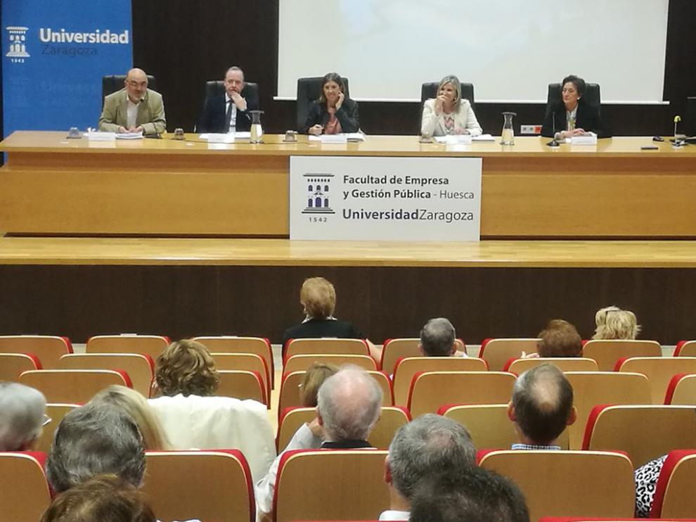 Inauguración curso de la Universidad de la Experiencia en Huesca en 2019