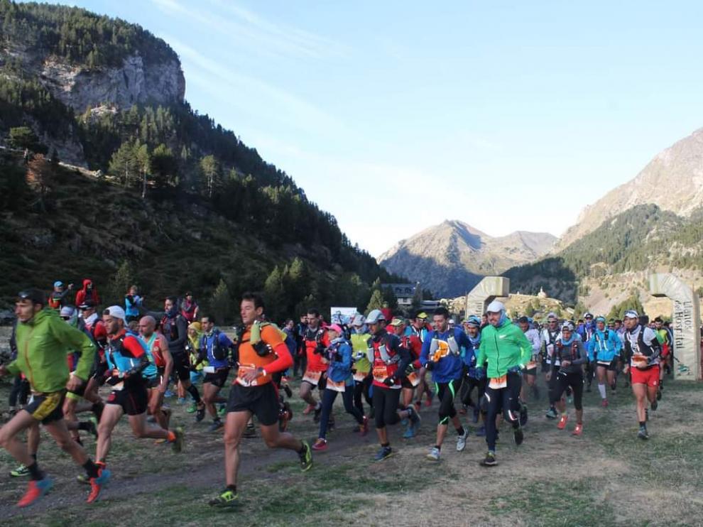 Momento de la salida en la prueba reina, la 50K.