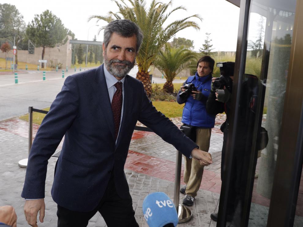 Carlos Lesmes, Presidente del Consejo General del Poder Judicial.