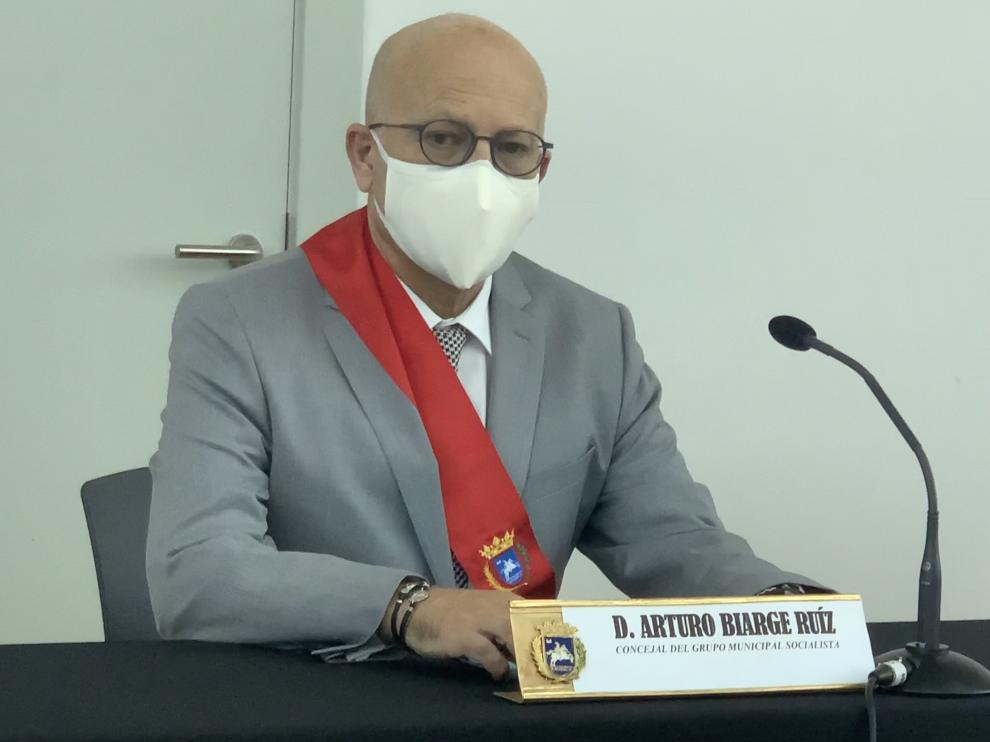 El nuevo concejal de Servicios Sociales, Arturo Biarge Ruíz.