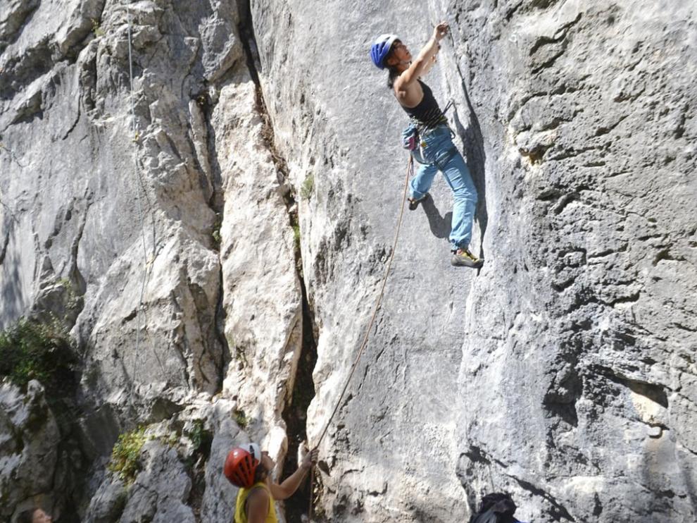 Los escaladores, el sábado.