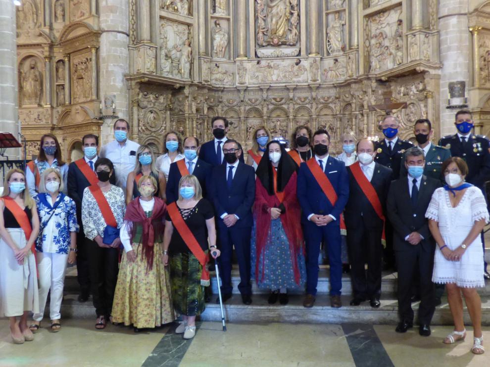 A la misa por la Natividad de Nuestra Señora asistieron autoridades municipales y autonómicas