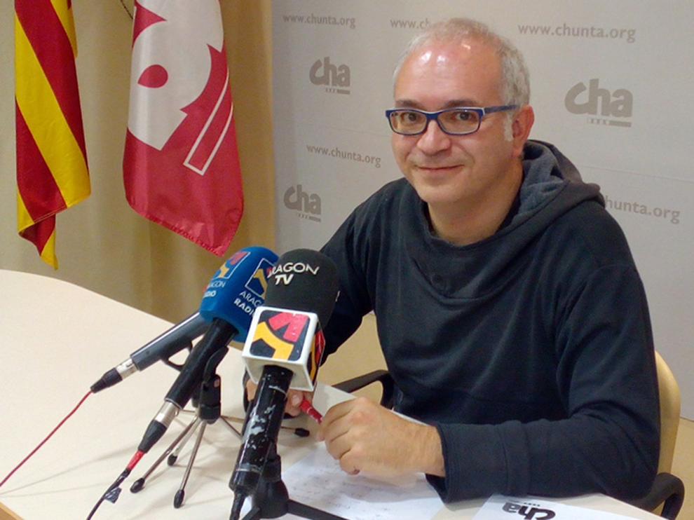 David Félez, coordinador del Rolde de Medio Ambiente de CHA