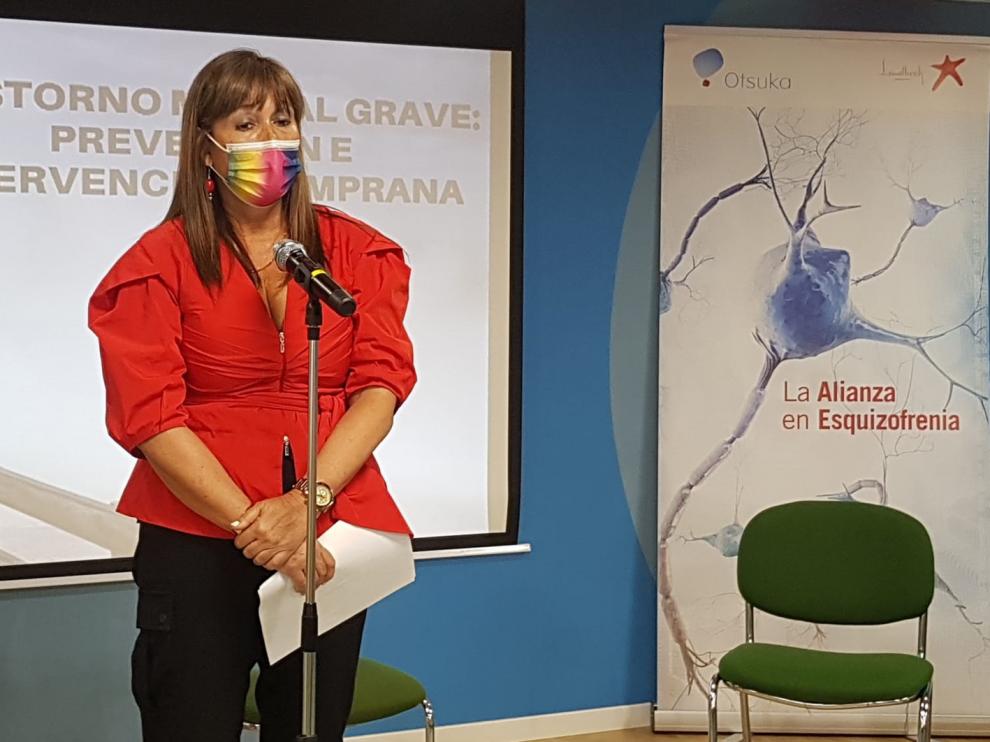 Sira Repollés ha participado en una jornada sobre Salud Mental organizada por ASAPME