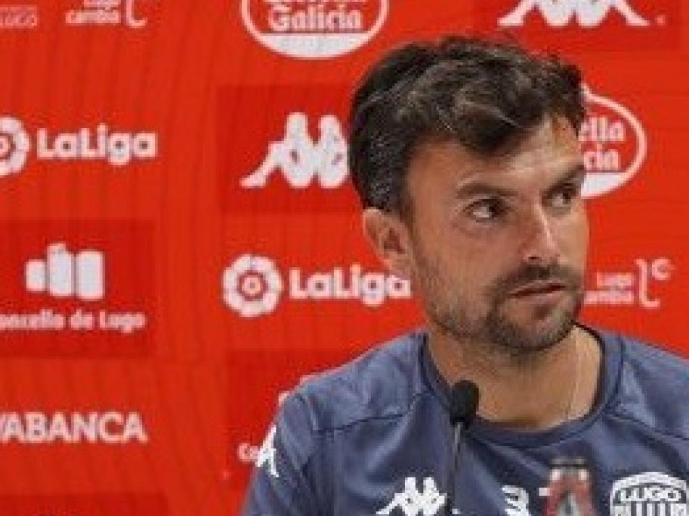 Rubén Albés, técnico del Lugo.