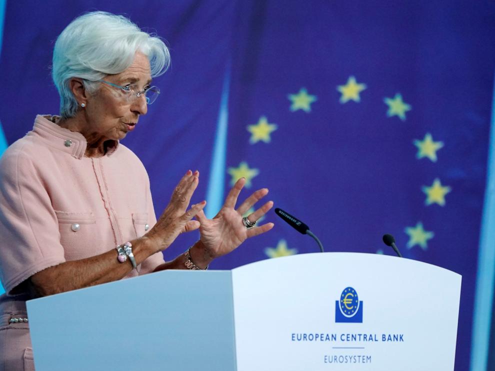 Christine Lagarde, presidenta del Banco Central Europeo