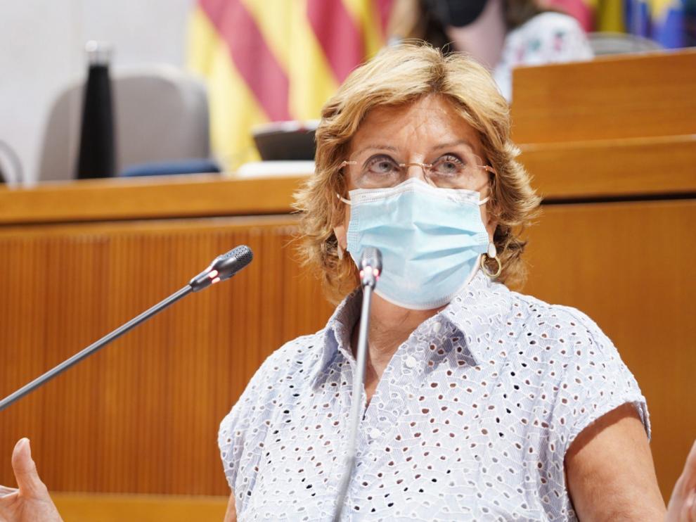 Mariví Broto, consejera de Ciudadanía y Derechos Sociales del Gobierno de Aragón