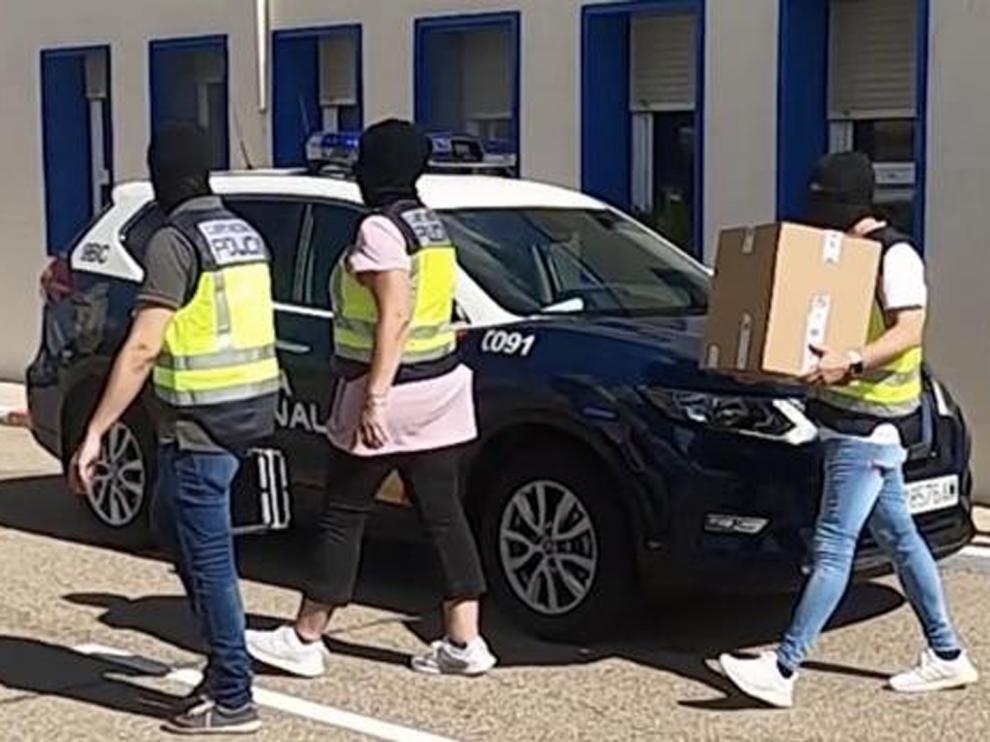 Operación policial en la cárcel de Daroca