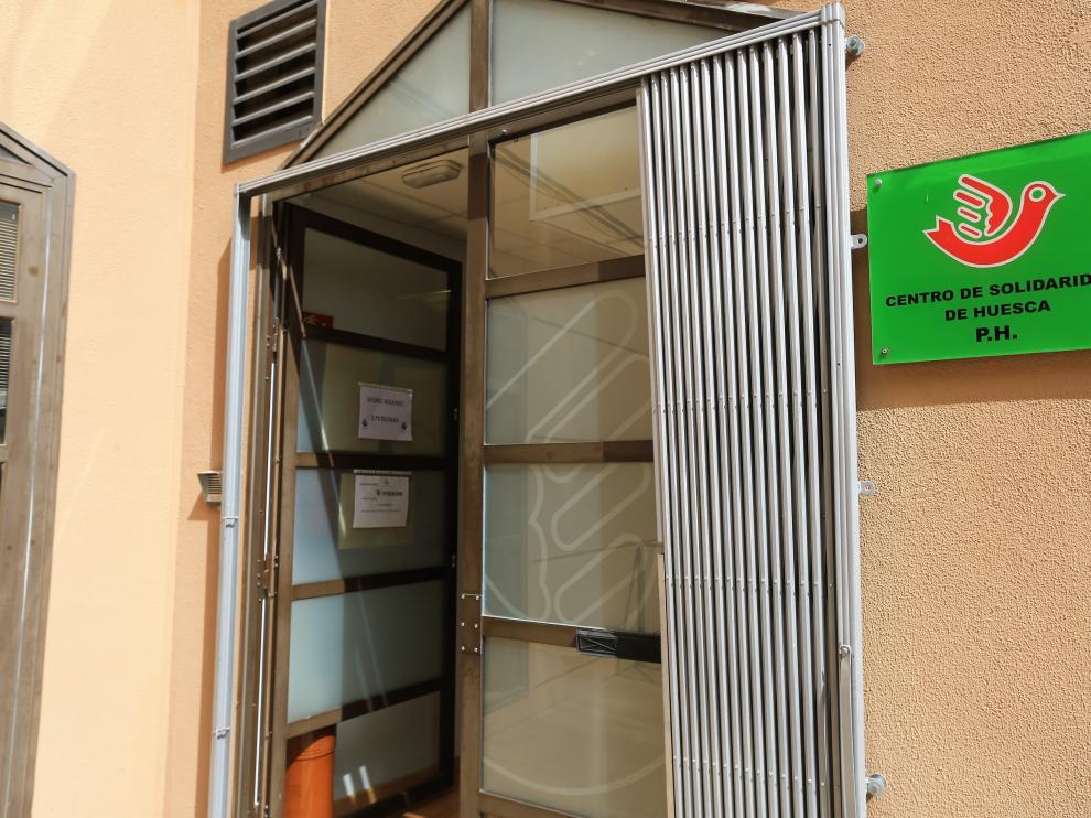 Sede de Proyecto Hombre en Huesca.