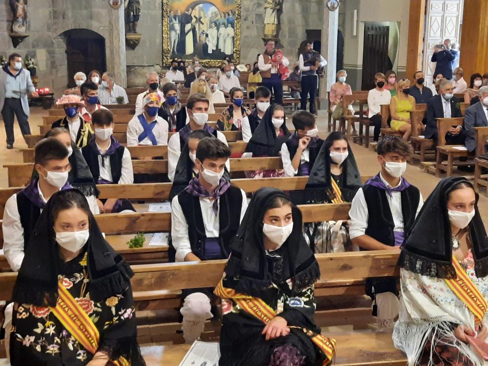 Imagen durante la misa en honor a San Vicente Ferrer