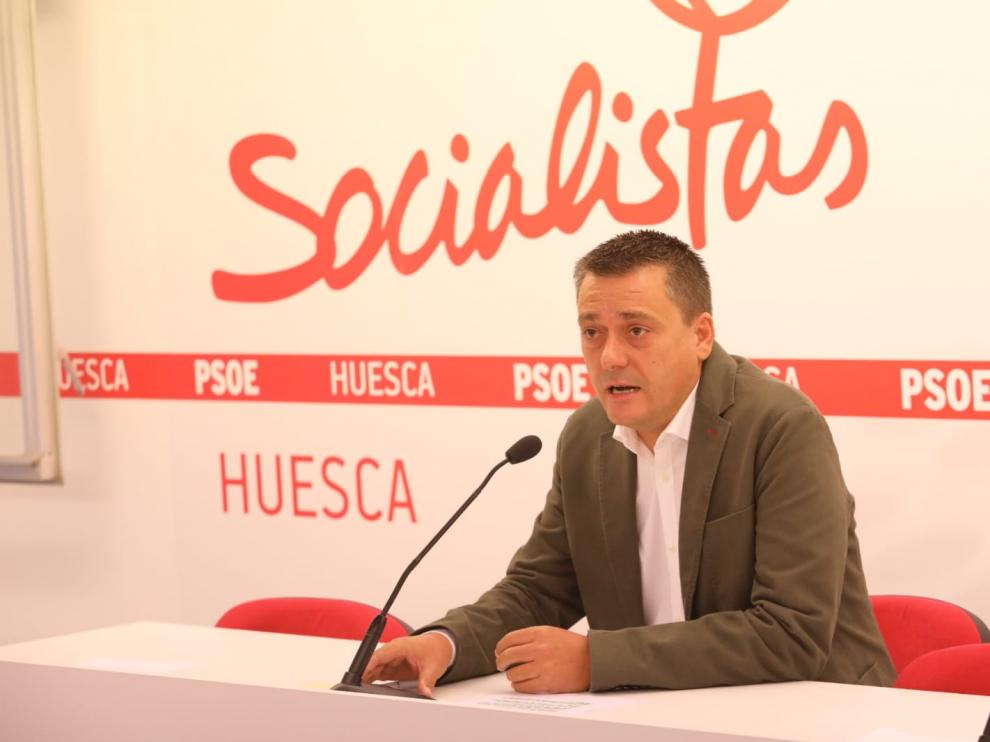 Fernando Sabés ha anunciado su candidatura a la Secretaría General del PSOE altoaragonés.