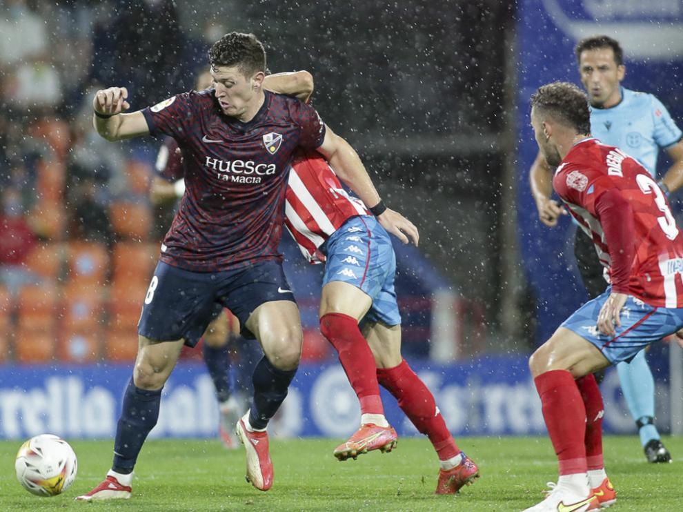 Gaich jugó en Lugo su segundo partido como titular.