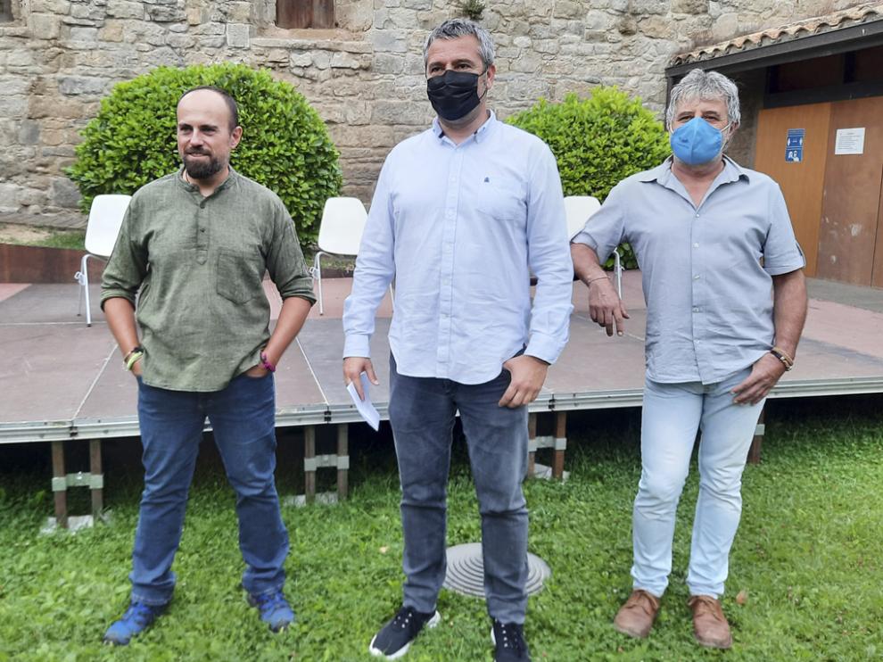 Jorge Álvarez, Julián del Castillo y Alfredo Puy presentaron el ciclo musical.
