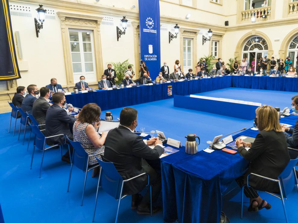 Miguel Gracia ha sido uno de los asistentes a la reunión celebrada en Almería.