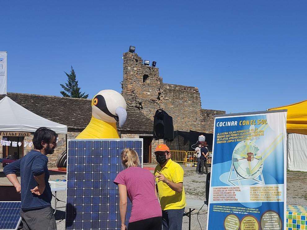 La plaza del castillo fue escenario de parte de las actividades.