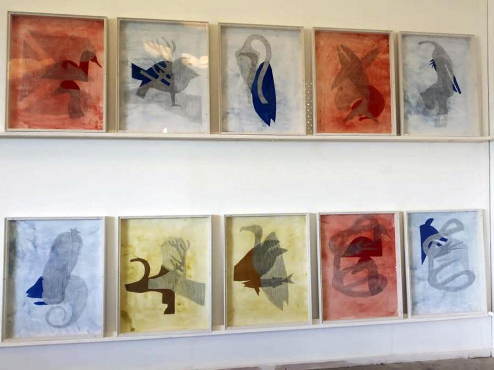 Las series pictóricas que se exhiben muestran la trayectoria de Arranz.