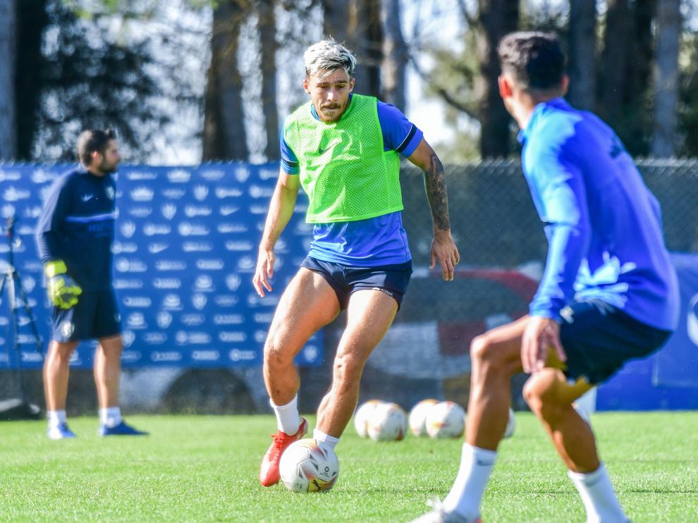 Ratiu fue titular en el partido ante el Fuenlabrada.