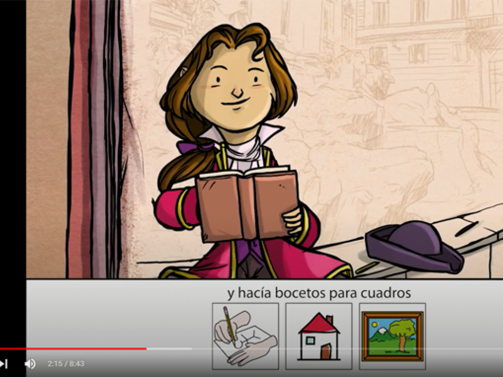 Captura de pantalla del corto.