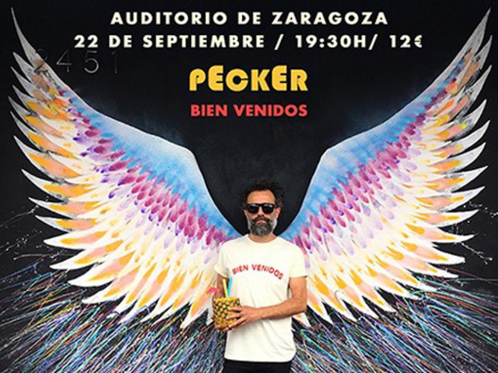 Pecker ofrece esta tarde en el Auditorio de Zaragoza un concierto “único e irrepetible”.