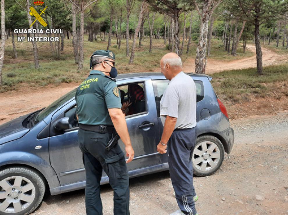 Imagen distribuida por la Guardia Civil