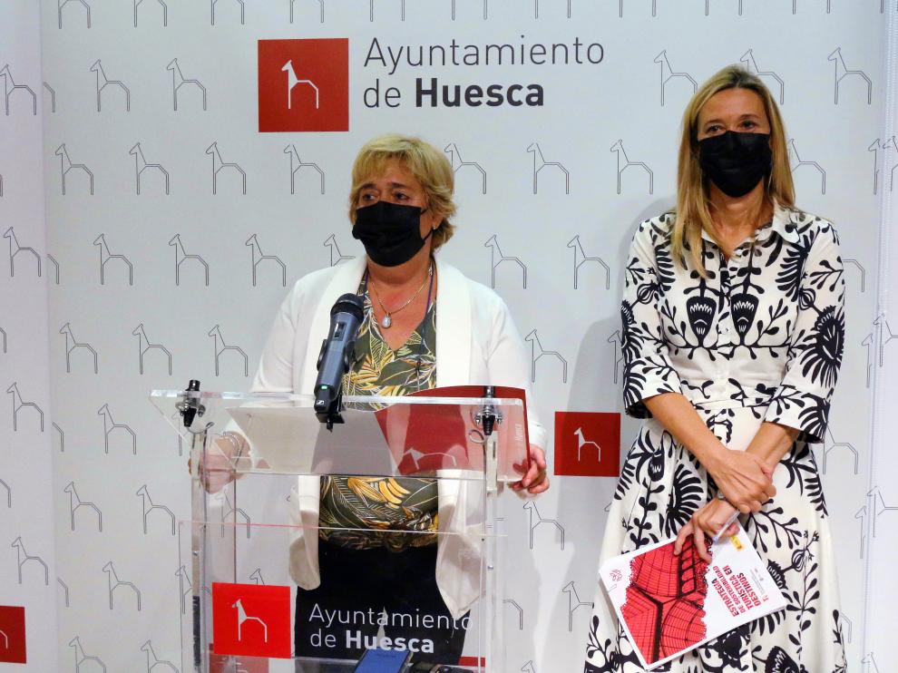 Rosa Gerbás y Cristina de la Hera.