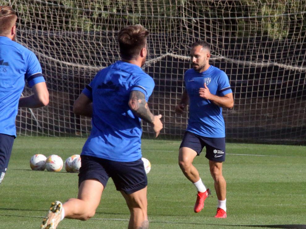 David Ferreiro cumplirá 200 partidos oficiales con el Huesca si juega este sábado.