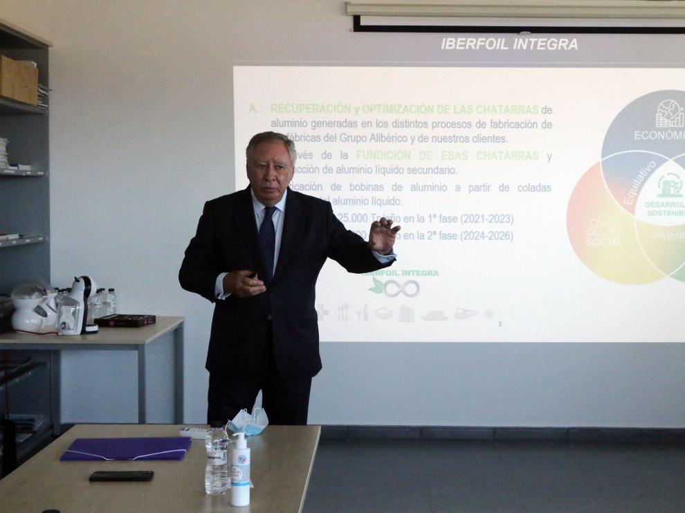 Clemente Gonzalez, presidente de Alibérico
