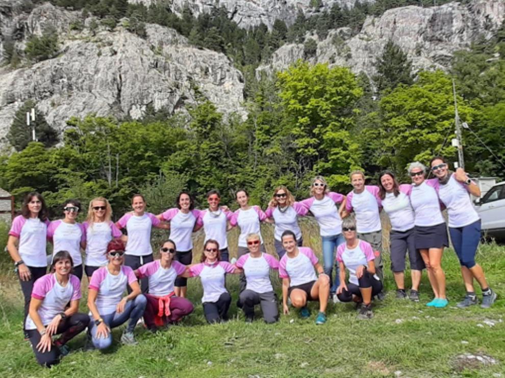 El Encuentro de Corredoras por Montaña se celebró en Panticosa y contó con la participación de veinte mujeres.