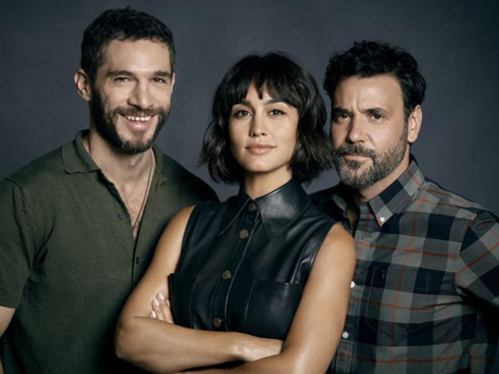 Michel Noher, Megan Montaner y Miquel Fernández, protagonistas de Si lo hubiera sabido.