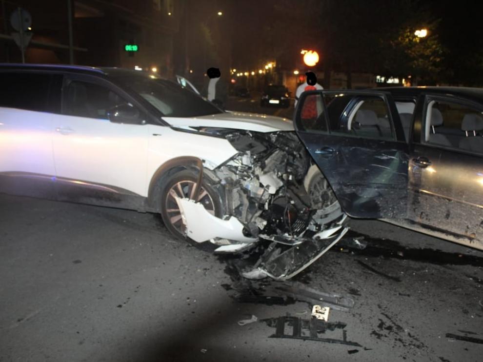 Imagen tomada en el lugar del accidente.