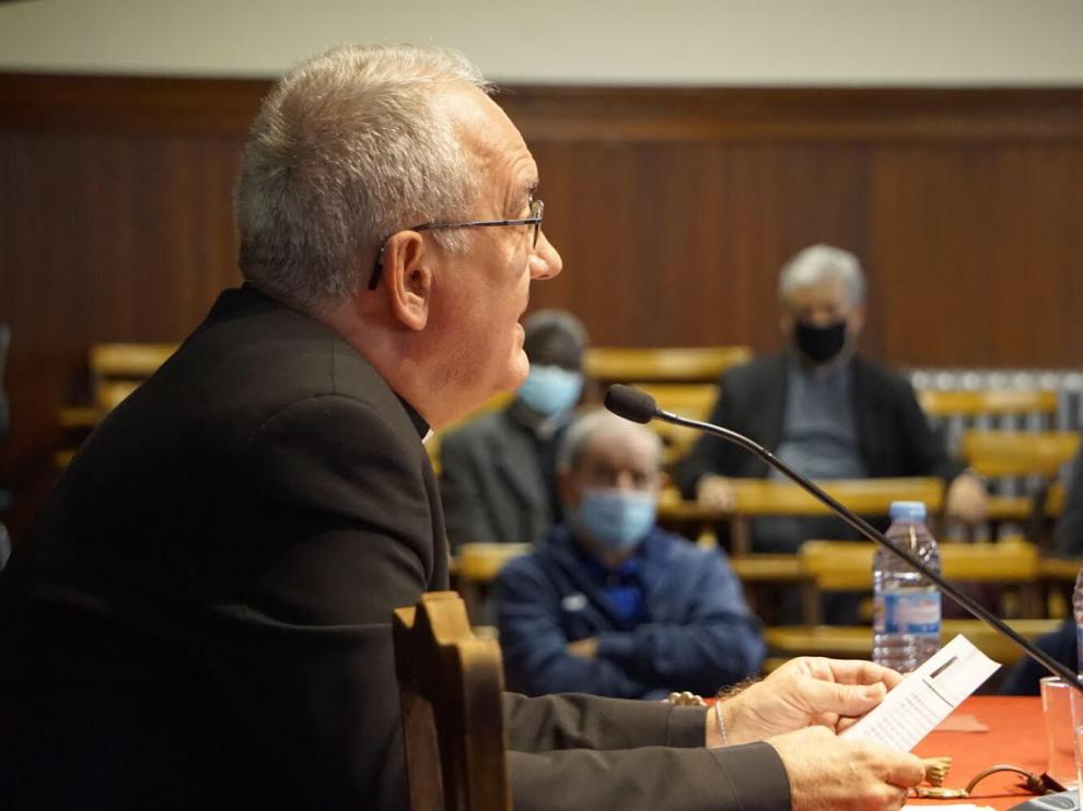 Ángel Pérez, obispo de Barbastro-Monzón.