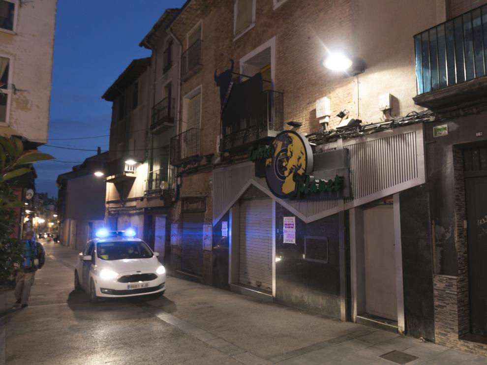 Los controles policiales son constantes en la zona del Tubo.